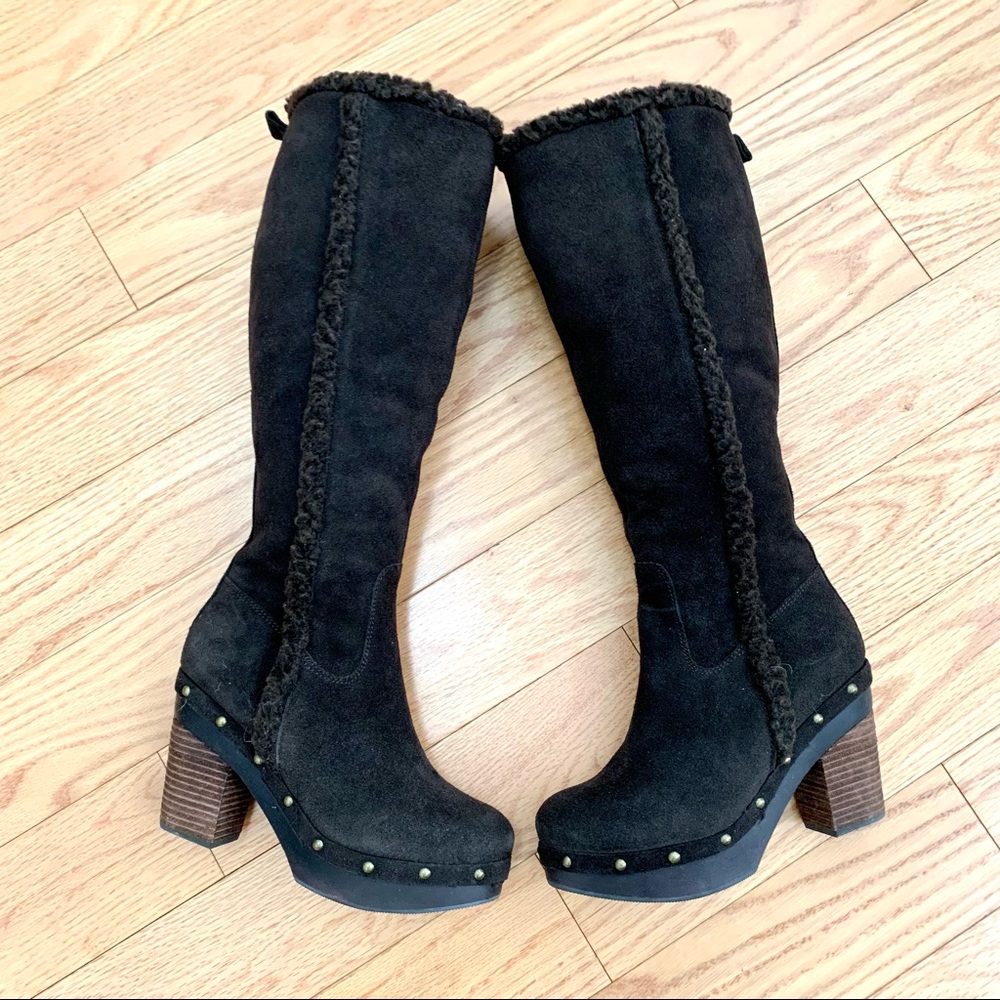 Denim & Supply Ralph Lauren Callen Suede Shearling Boot - Picture 4 of 14